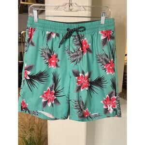 Hurley Tropical Lined Above the Knee Board Shorts Size M